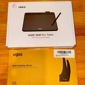 Urge S640 Pen Tablet and Anti-fouling glove (brand new)